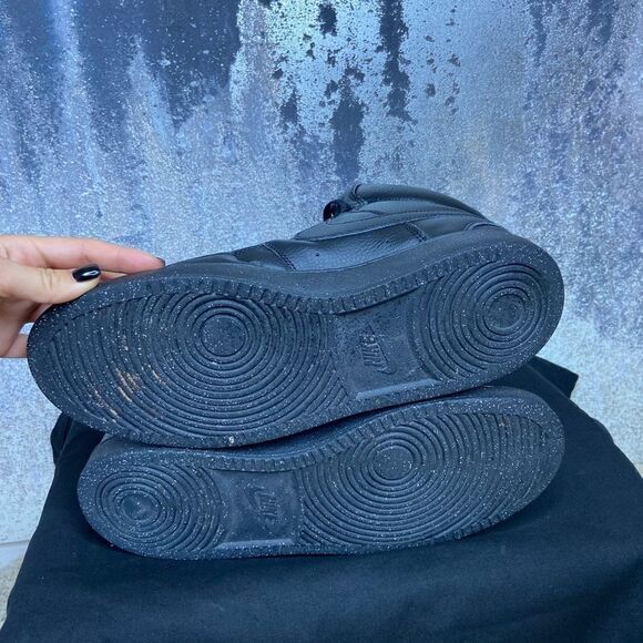 Nike Court Vision Mid Next Nature Black Basketball Shoes size 12 - Picture 13 of 14